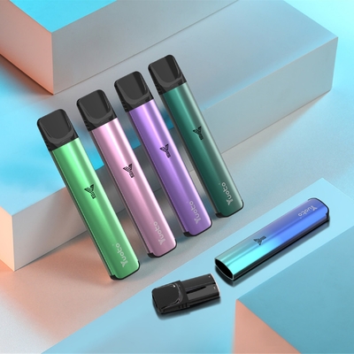 도매 Yuoto 라이브 모드 600 퍼프 disppsable vape 포드 키트 2% Nic 14 맛