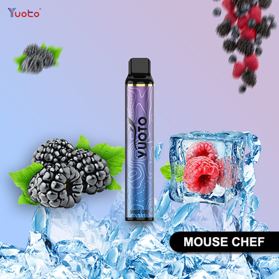 Yuoto Luscious 3000 퍼프 일회용 Vape 키트 장치 8ML E 액체