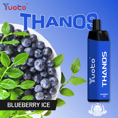 Yuoto Thanos 5000 퍼프 일회용 vape 충전식 전자 담배의 본격적인 공장