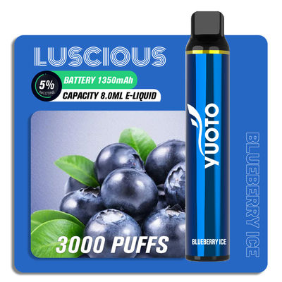 ODM 3000은 버릴 수 있는 전자 담배, 유오토 달콤한 Ｅ 여송연 OEM을 내뿜습니다