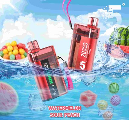 조절 가능한 기류 YUOTO 일회용 전자담배, 850mAh 배터리 용량 및 0% 니코틴 강도