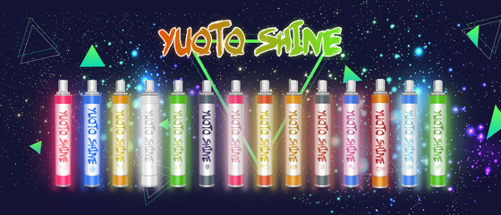 고품질 5% 니코틴 소금 일회용 Vape가 포함된 인기 있는 Yuoto Vape Original Yuoto 1500 Puffs Vape Ecigs