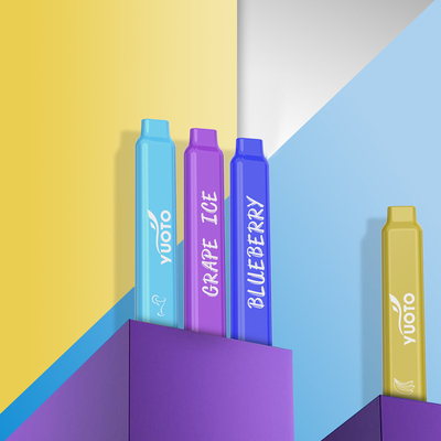 5% 니코틴 600 퍼프는 12가지 맛 버릴 수 있는 2.0 ML 주스 능력을 기화시킵니다