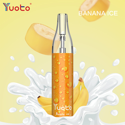 SS304 Pctg PC Yuoto 거품 4000puffs 재충전용 액체 수용량 10ml