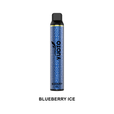 새로운 유형의 전자 담배 Yuoto Vape 3000 퍼프 블루베리 1350mAh 배터리 8ml E 주스