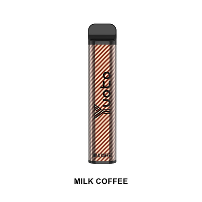 유오토 2500 퍼프 맛 증발기 펜 장비 23 맛 5% 1200 mAh 배터리 일회용은 과일 얼음을 기화시킵니다