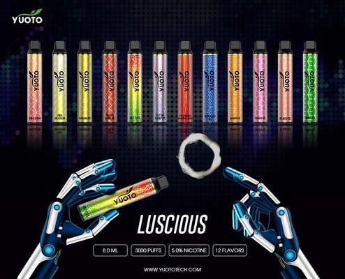 버릴 수 있는 유오토 달콤하 3000 퍼프는 장치 1350 mah 8ML을 기화시킵니다