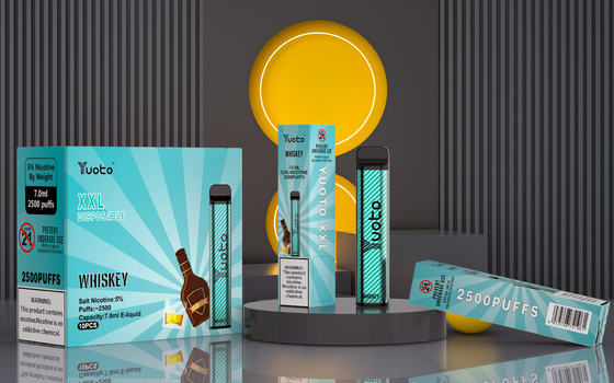 좋은 품질의 원래 전자 담배 yuoto xxl 2500 퍼프 vape 펜 5% nic 공장 도매 가격