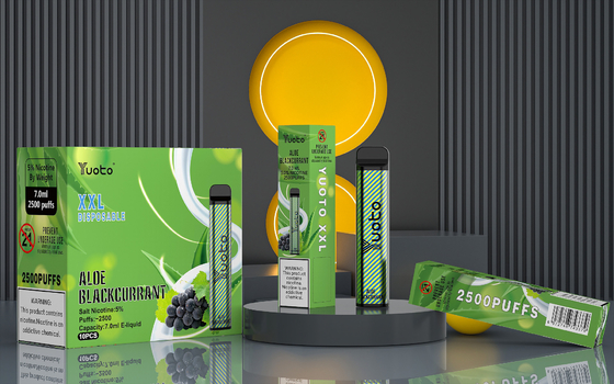 좋은 품질의 원래 전자 담배 yuoto xxl 2500 퍼프 vape 펜 5% nic 공장 도매 가격
