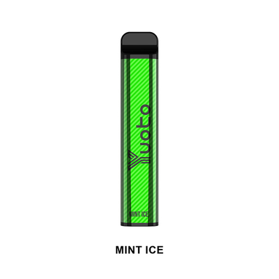 버릴 수 있는 유오토 XXL 2500 퍼프는 1200 mah 충전지와 펜 7.0 밀리람베르트를 기화시킵니다