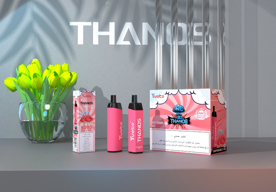 5000 퍼프 유오토 트하노스 버릴 수 있는 바피배터리 650mAh 니코틴 5%2%0% 아랍어 버전 모든