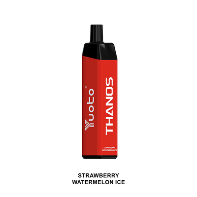 650 mah 배터리 재충전이 가능한 유오토 트하노스는 메쉬 코일 5000 퍼프 14Ml 액체를 기화시킵니다