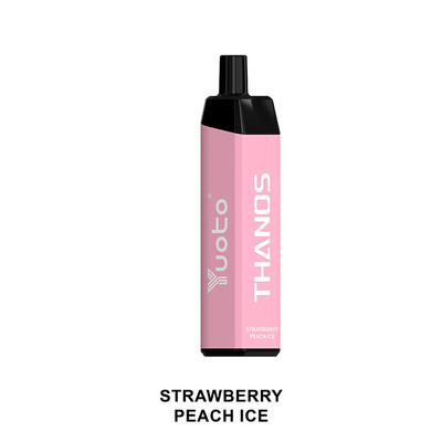 650 mah 배터리 재충전이 가능한 유오토 트하노스는 메쉬 코일 5000 퍼프 14Ml 액체를 기화시킵니다