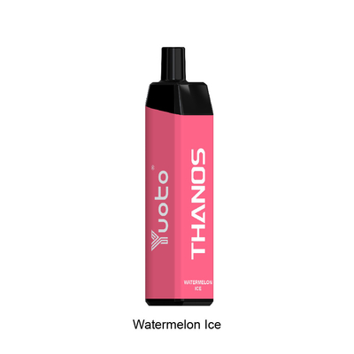 Yuoto 5000 퍼프 일회용 Vape Thanos 메쉬 코일 충전식 50mg 니코틴