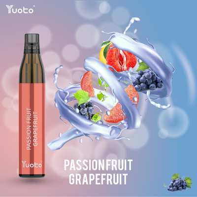 컴팩트 유리 디자인 Vape Yuoto Bottle Max 600 퍼프 영국에서 2% 니코틴