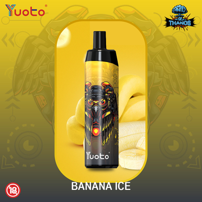 충전식 5000 퍼프 장치 Yuoto Thanos 일회용 Vape 메쉬 코일
