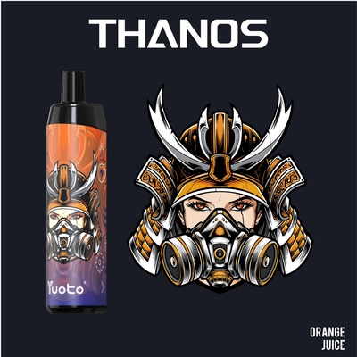 충전식 5000 퍼프 장치 Yuoto Thanos 일회용 Vape 메쉬 코일