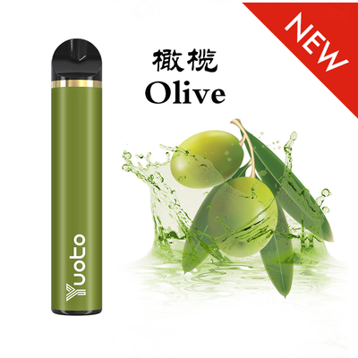 Yuoto 1500 분첩 고전적인 Vape 장비, 처분할 수 있는 E 담배 5% 니코틴