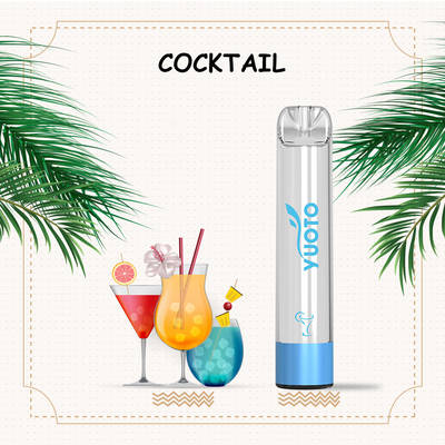 Yuoto Shine Pro 2000 분첩 일회용 Vape 키트 패션 LED 디자인