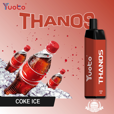 Yuoto Thanos 5000 퍼프 일회용 vape 충전식 전자 담배의 본격적인 공장