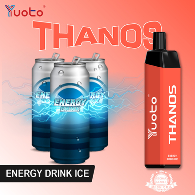 Yuoto Thanos 5000 퍼프 일회용 vape 충전식 전자 담배의 본격적인 공장
