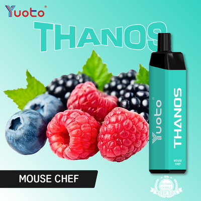세륨 재충전용 5000 분첩 처분할 수 있는 Vape 14ml 액체 5% NIC