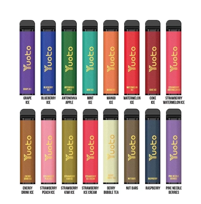 유행 외관 Yuoto XXL MAX 3500 분첩 처분할 수 있는 Vape 장치