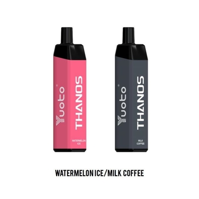 Yuoto 5000 퍼프 일회용 Vape Thanos E 주스 메쉬 코일