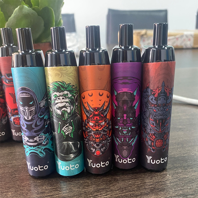 일회용 Vape Yuoto Thanos 5000 퍼프 메쉬 코일 14ml E-액체 650mAh 배터리 19 과일 맛