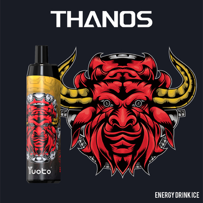 Yuoto Thanos 5000 퍼프 일회용 Vape 펜 후카 14ml E-액체 650mAh 배터리 메쉬 코일 포함