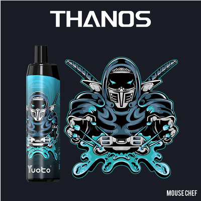 650mAh 배터리 충전식 일회용 Vape 정품 Yuoto Thanos 5000 퍼프