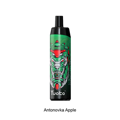 Apple 풍미 메시 코일 14ml E 액체 650mAh 건전지를 가진 처분할 수 있는 Vape 5000 분첩 E 담배