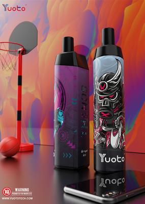 메쉬 코일 14ml 전자 액체 650mAh 배터리 블루베리 아이스와 도매 Vape 펜 2022 새로운 디자인 일회용 기화기