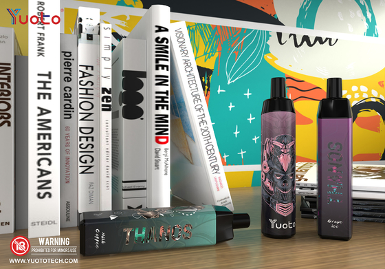 분첩 분배자를 위한 도매 공장 직접 처분할 수 있는 Vape 깍지 14ml Ejuice 650mAh 건전지 콜라 얼음
