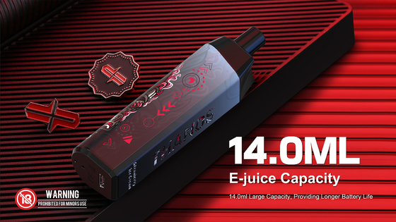 분첩 분배자를 위한 도매 공장 직접 처분할 수 있는 Vape 깍지 14ml Ejuice 650mAh 건전지 콜라 얼음