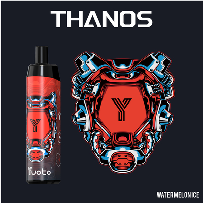 Yuoto Thanos 5000 퍼프 일회용 Vape 14Ml E 액체 유형 c 충전식