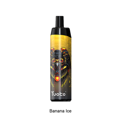 일회용 Vape 포드 5000 퍼프 바나나 맛 Yuoto Thanos 메쉬 코일 14ml Ejuice 650mAh 배터리 Bulking 중국 공장