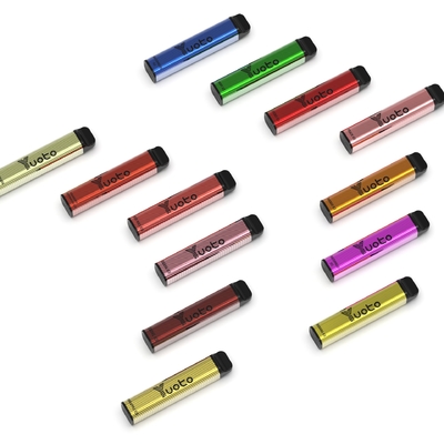 복숭아 얼음 2500 퍼프 일회용 Vape 펜 Yuoto XXL 7ml Ejuice 터키용 1200mAh 배터리