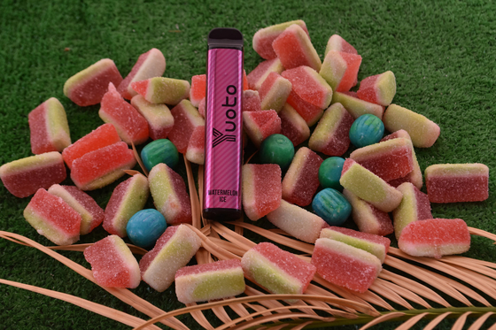 YUOTO 일회용 vape WATERMELON ICE ecig 과일 맛 2500puff