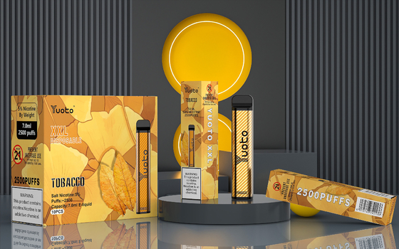 확실한 Yuoto Xxl 처분할 수 있는 Vape 펜 장비, 1200Mah 2500 분첩 전자 담배