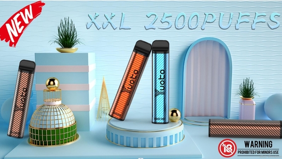수박 얼음 일회용 Vape 펜 Yuoto XXL 2500 퍼프 7ml 전자 액체 1200mAh 배터리 이란 도매