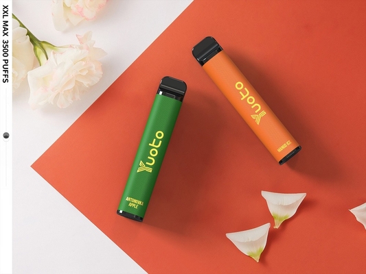 과일 얼음 맛 일회용 vape 펜 yuoto xxl max 3500 퍼프 메쉬 코일 1200mah 배터리