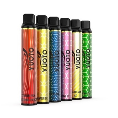 Yuoto 최고의 일회용 Vape 2022 복숭아 얼음 아름다운 도매 유럽 3000 퍼프 50mg 니코틴