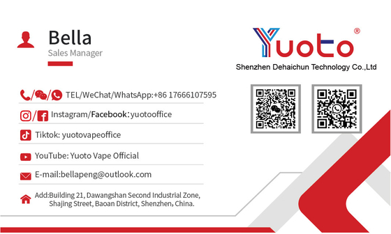 새로운 스타일 도매 포드 펜 일회용 전자 담배 Vape Yuoto xxl 2500 퍼프