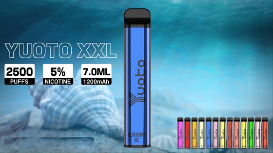 Yuoto vape smoke 2500puffs Original Yutu 일회용 Vape hot