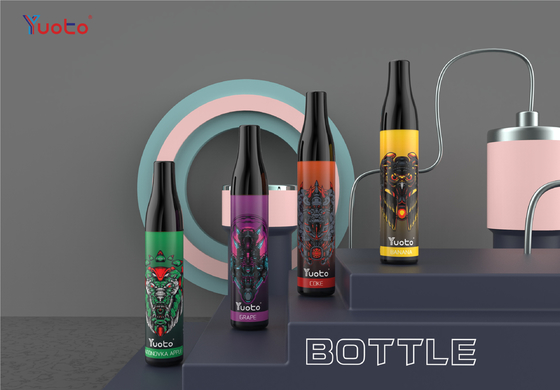 버릴 수 있는 유오토 600 퍼프 메쉬 코일은 400 mah 배터리를 기화시킵니다