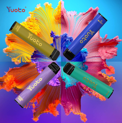 딸기 복숭아 얼음 맛 Yuoto XXL Max 3500 퍼프 전기 Vape 펜