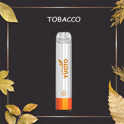 YUOTO 샤인 프로 2000퍼프 일회용 vape led 다채로운 글로우 5.0ml 주스 및 850mAh