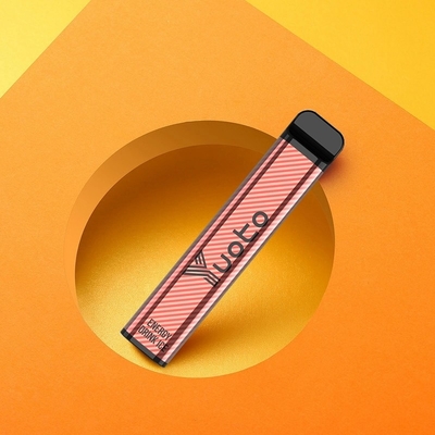 정품 Yuoto Xxl 2500 퍼프 일회용 Vape 펜 키트 1200Mah 배터리