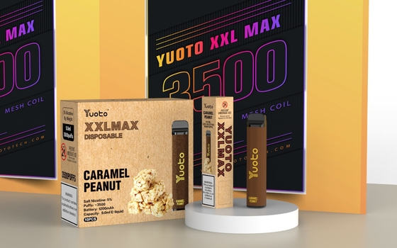 3500 퍼프 일회용 Vape 흡연 액세서리 9ml Ejuice 1200mAh 배터리 소설 모양 미국 영국 스페인 독일 프랑스